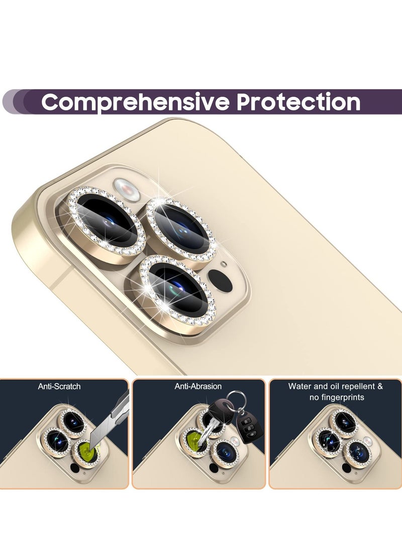 كاست ويف واقي عدسة الكاميرا لهاتف iPhone 14 Pro / 14 Pro Max، غطاء حماية للكاميرا من الزجاج المقوى 9H - Image 4