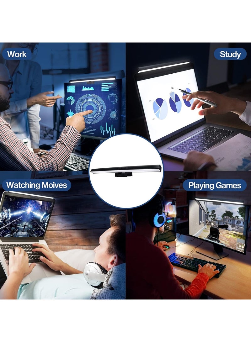 DOOAIR USB Powered Computer Monitor Laptop Lamp E-Reading Monitor Light  For Office/Home/Gaming/Desk with Adjustable Brightness/3 Color 330MM Or 500CM - Image 4