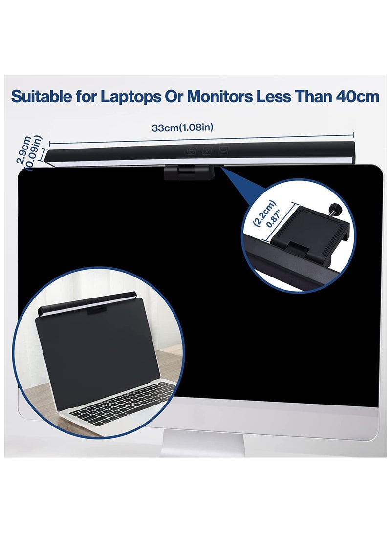 DOOAIR USB Powered Computer Monitor Laptop Lamp E-Reading Monitor Light  For Office/Home/Gaming/Desk with Adjustable Brightness/3 Color 330MM Or 500CM - Image 5