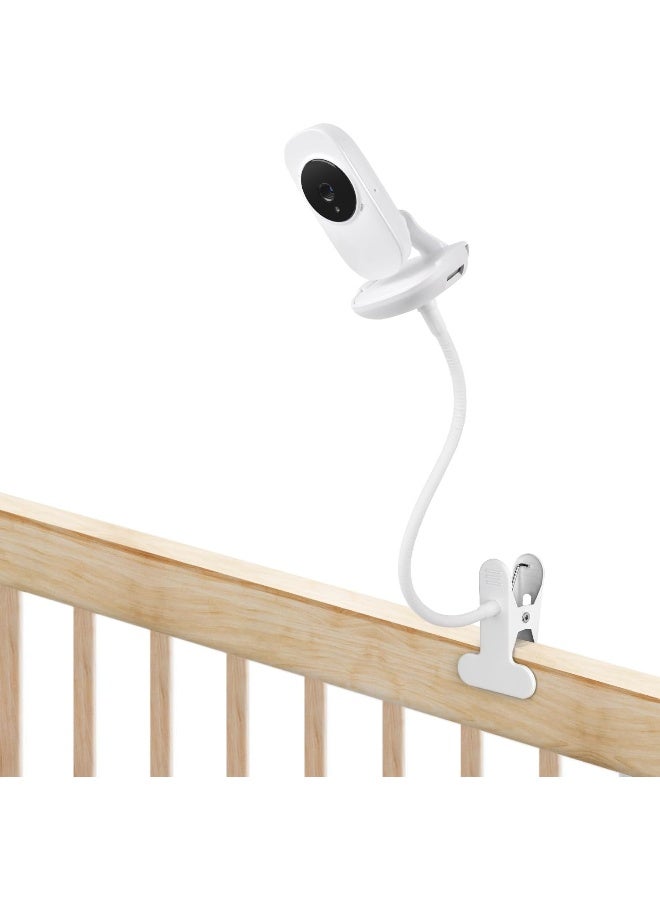 wochel Baby Monitor Mount Compatible with VTech VM819, Flexible Baby Camera Crib Clamp Mount - Image 1