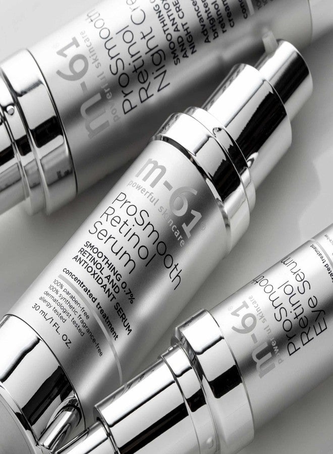 m-61 ProSmooth Retinol Serum | 0.7% Non-Irritating Retinol + Antioxidant Serum With Vitamin C. Dermatologist Tested With Clinical Trial Results. For Mature, Aging Skin - 1 Fl Oz - Image 4