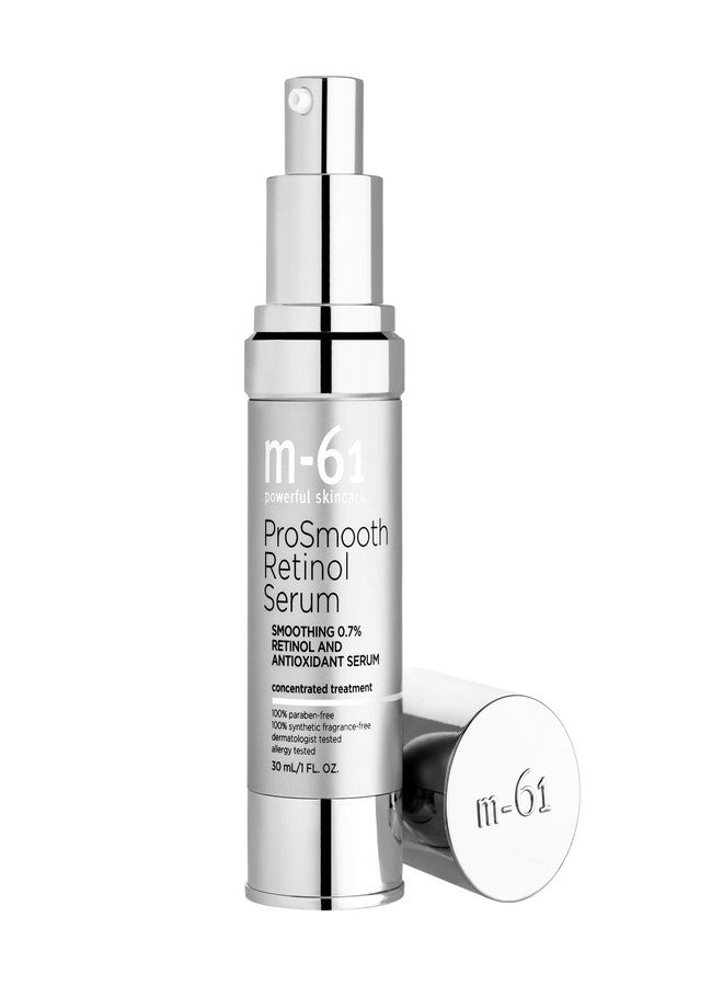 m-61 ProSmooth Retinol Serum | 0.7% Non-Irritating Retinol + Antioxidant Serum With Vitamin C. Dermatologist Tested With Clinical Trial Results. For Mature, Aging Skin - 1 Fl Oz - Image 1