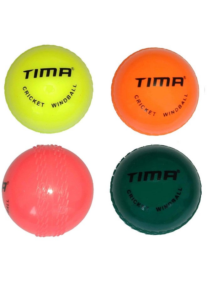 TIMA Wind Cricket Ball - Size: Standard (Pack of 4) - Image 1