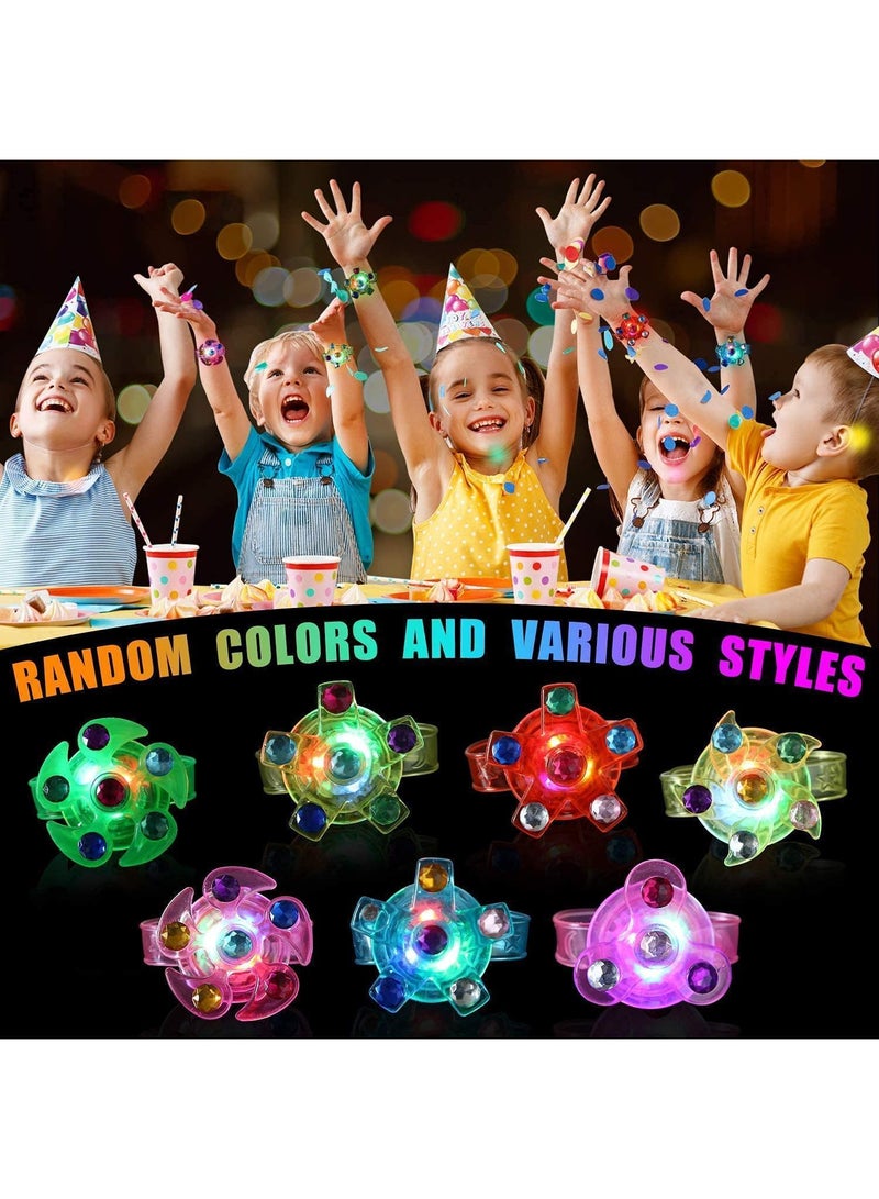 Sweet seven 12-Piece LED Luminous Bracelet Gift Bag Set - Fun and Exciting Party Supplies for Kids' Birthdays, Holidays, and Special Occasions - Image 2
