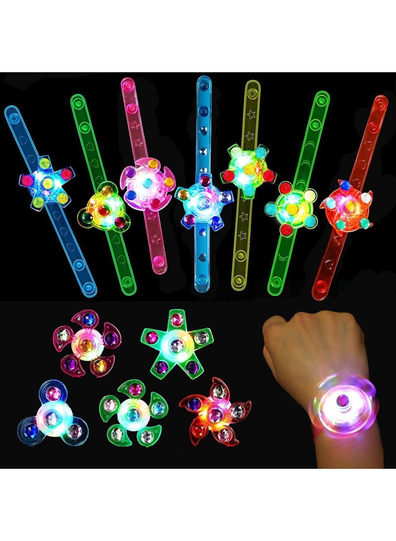 Sweet seven 12-Piece LED Luminous Bracelet Gift Bag Set - Fun and Exciting Party Supplies for Kids' Birthdays, Holidays, and Special Occasions - Image 1