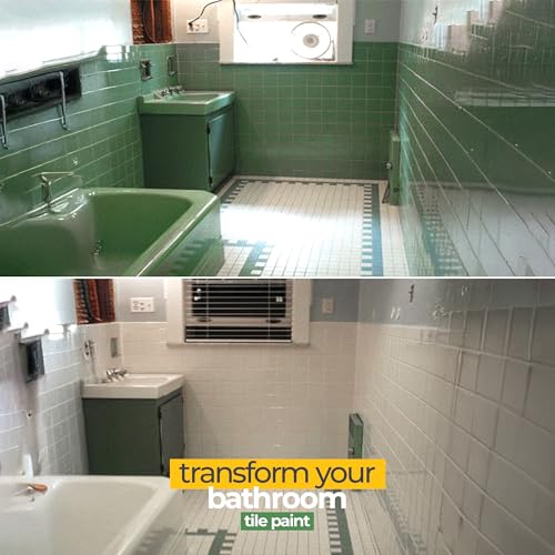 PENTAUSA All in One Paint - Emerald Waterproof Paint for Bathroom, Tub, Tile, Sink, Kitchen Cabinets, Countertops, Wet Surface, 8.45oz - Image 4