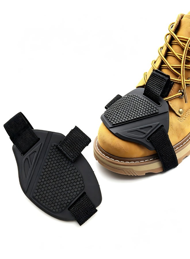 MATVHRUI Motorcycle Shoe Protector, Motorcycle Shift Pad, Motorcycle Gear Shift Pad, Motorcycle Shoe Cover Pad, Soft Motorcycle Motorbike Shift Pad, Durable Motorcycle Shoe Protector, for Gear Accessories - Image 1