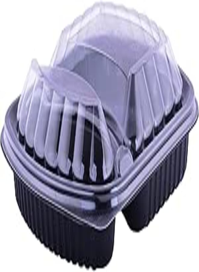 FCB Disposable microwave container black