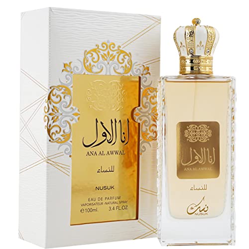 Nusuk Ana Al Awwal by Nusuk Eau De Parfum Spray 34 oz 100 ml Women