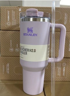 Quencher H2.0 FlowState Stainless Steel Vacuum Insulated Tumbler with Lid and Straw for Water, Iced Tea or Coffee, Smoothie and More 40oz