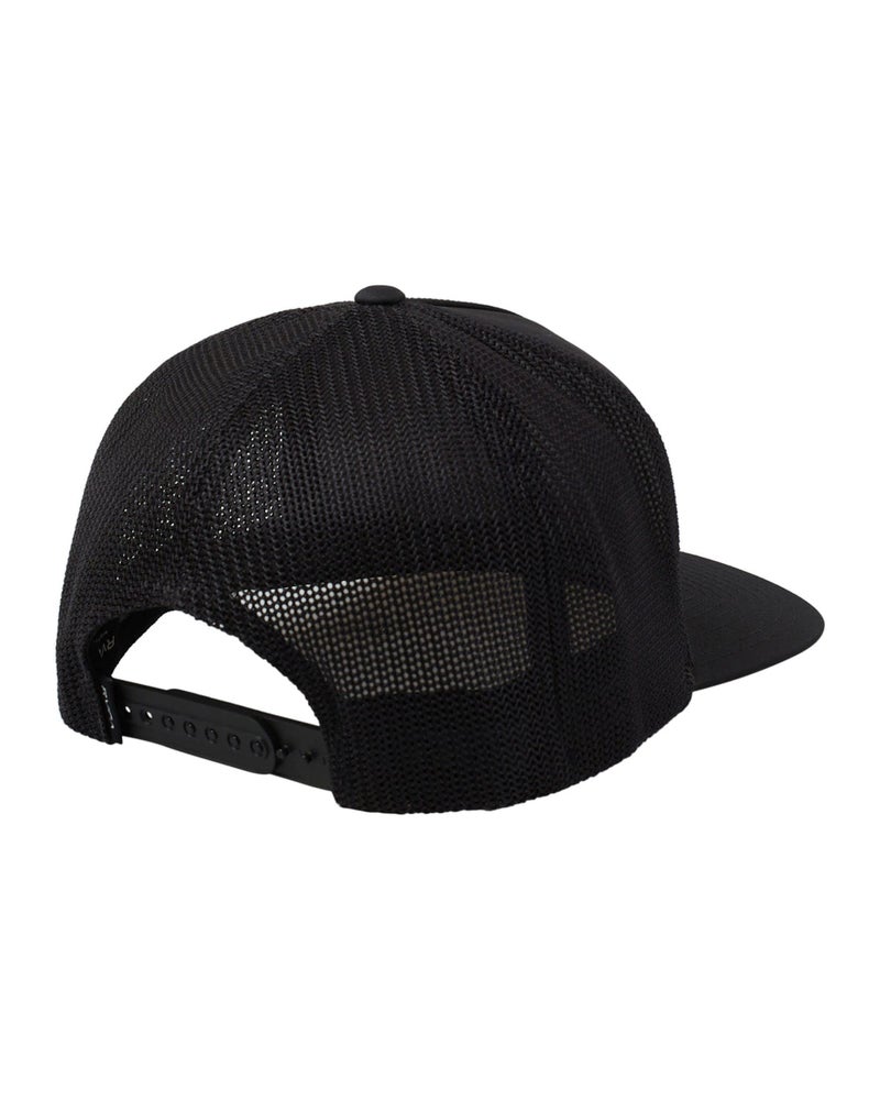 RVCA Men's VA All The Way Truck Hat (One Size, Black/Camo) - Image 2