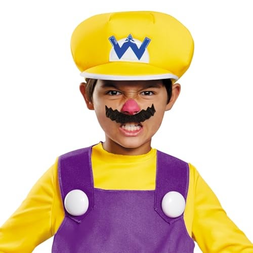 Disguise Wario Deluxe Super Mario Bros Nintendo Costume Large1012 - Image 5