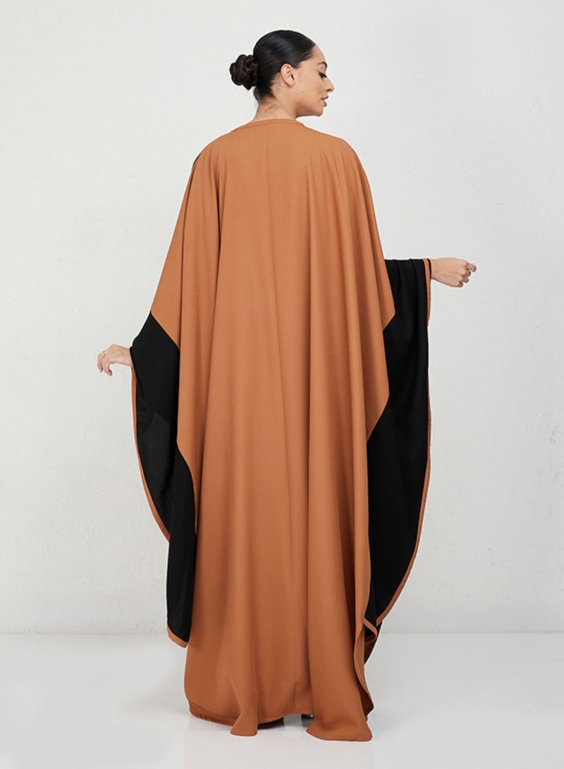 روزيت عباية عباية إسلامية برتقالية - Image 3