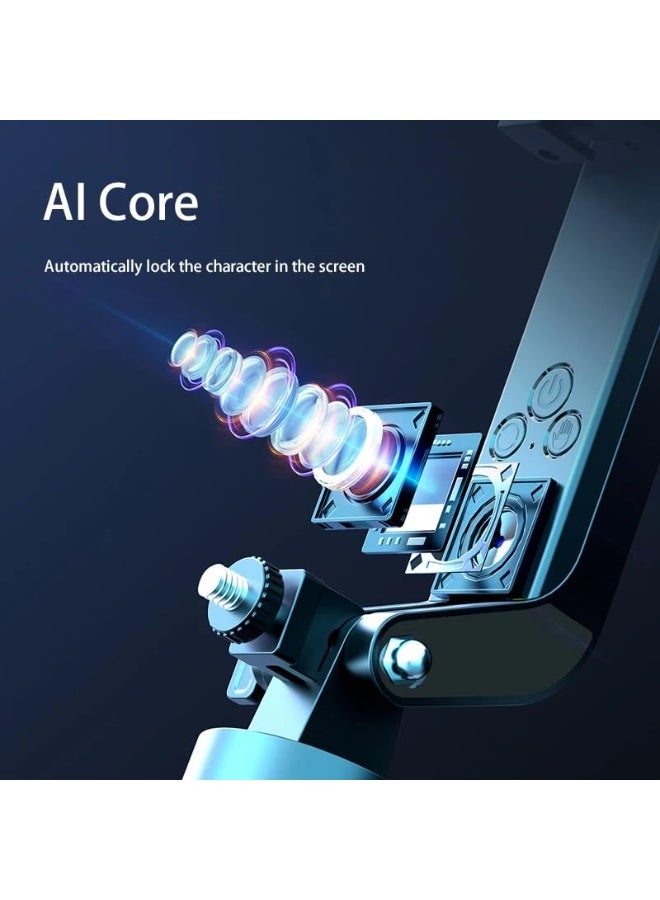 Smart AI Auto Face Tracking 1800mm Long Anti-Shake Stabilizer Gimbal Tripod Quad-Leg Stand Live Broadcast Bracket Tripod Selfie Stick Bluetooth Selfie Stick (Q185) - Image 5