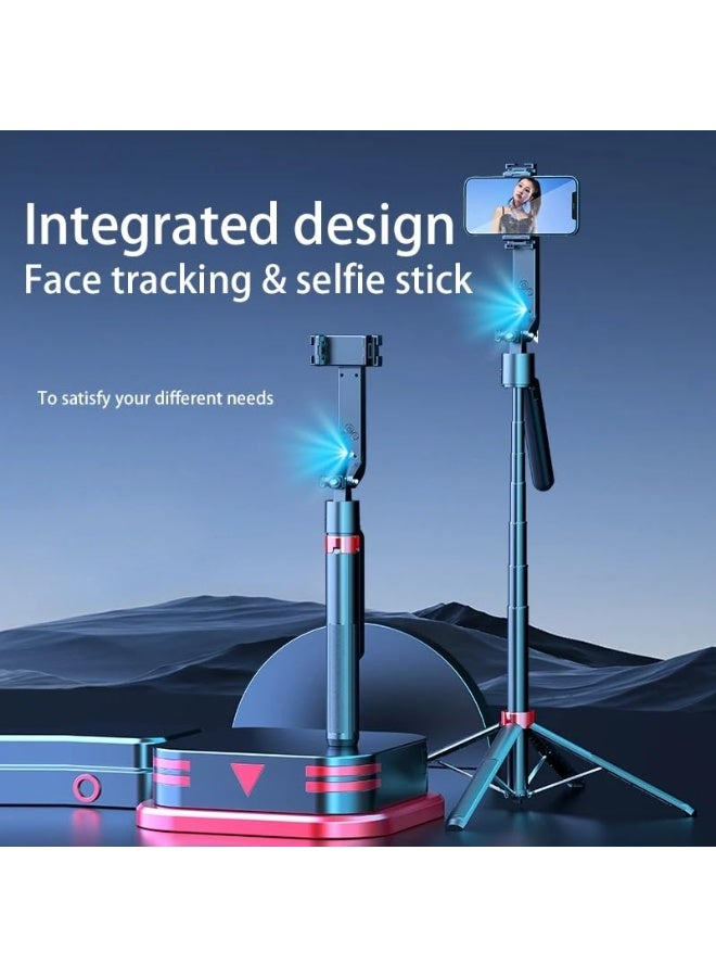 Smart AI Auto Face Tracking 1800mm Long Anti-Shake Stabilizer Gimbal Tripod Quad-Leg Stand Live Broadcast Bracket Tripod Selfie Stick Bluetooth Selfie Stick (Q185) - Image 3