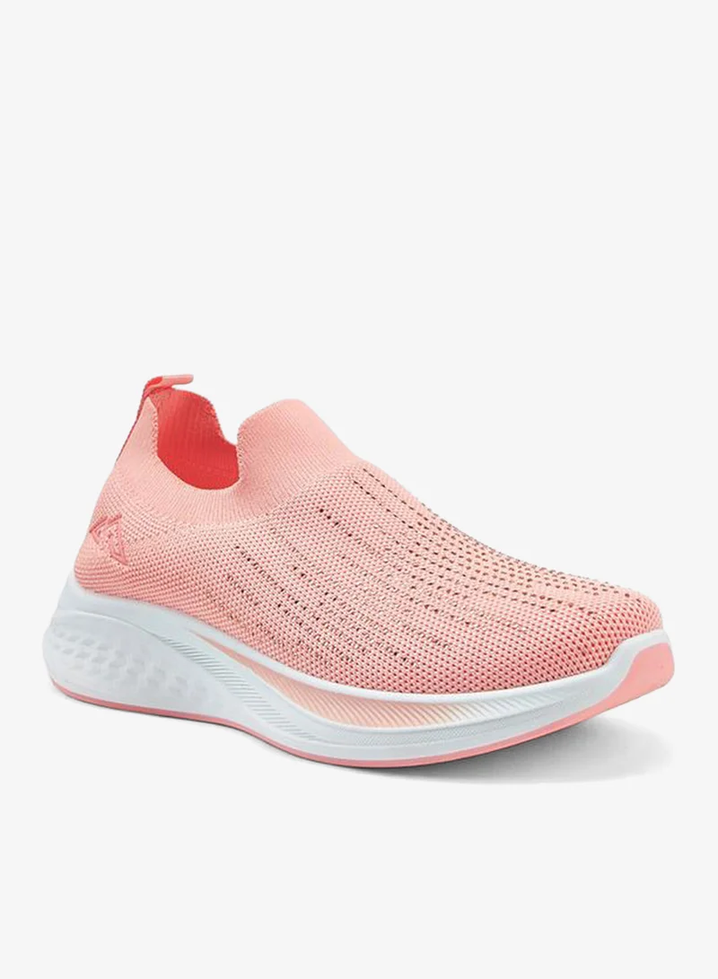 Oaklan by Shoexpress Embellished Slip-On Sports Shoes With Pull Tabs