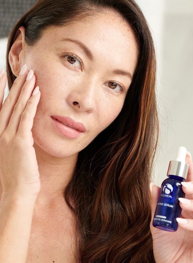 iS CLINICAL Active Serum; Face Serum, Anti-Aging, Helps skin with acne and pigmentation, 0.5 Fl Oz - Image 3