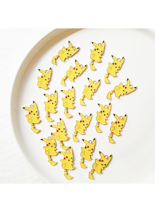 NIBEMINENT - 18-Piece Cute Cat Shape Earrings Charms Set - Image 1