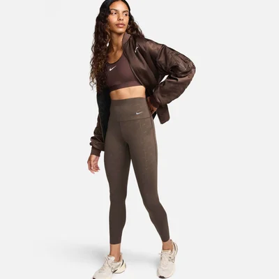 Nike Women's Universa Medium-Support High-Waisted 7/8 Printed Leggings