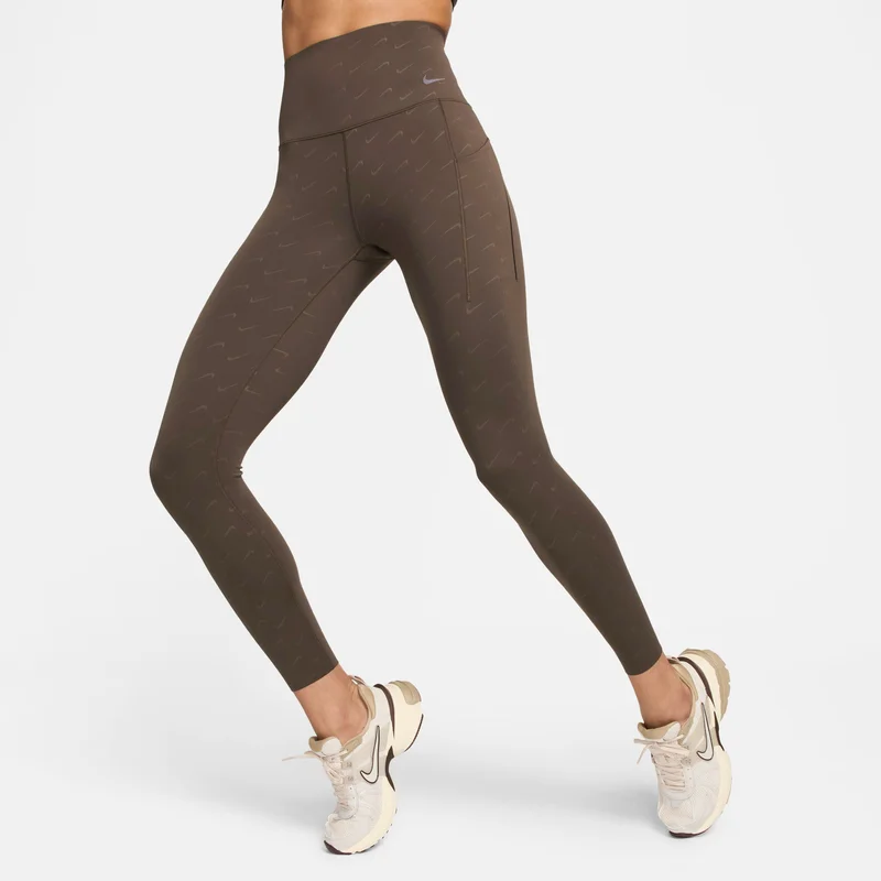 Nike Women's Universa Medium-Support High-Waisted 7/8 Printed Leggings