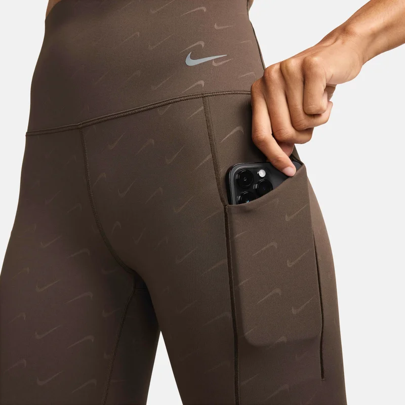 Nike Women's Universa Medium-Support High-Waisted 7/8 Printed Leggings