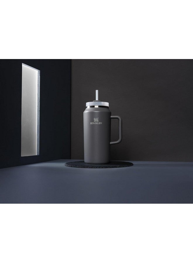 Stanley Stanley Quencher H2.0 Tumbler with Handle & Straw 64 oz | Flowstate 3-Position Lid | Large Capacity for Travel & Sports | Insulated Stainless Steel Cup | BPA-Free | Stone - Image 4