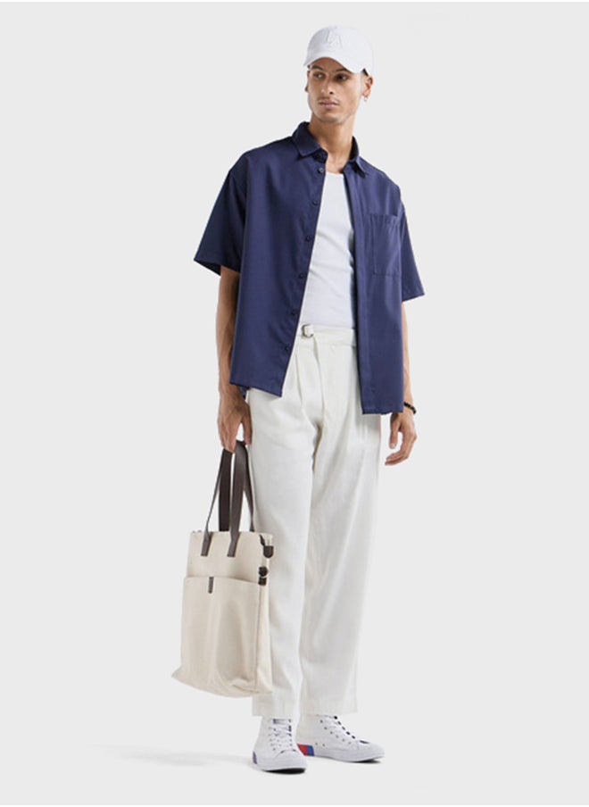 FAV Regular Fit Solid Shirt  - Image 4