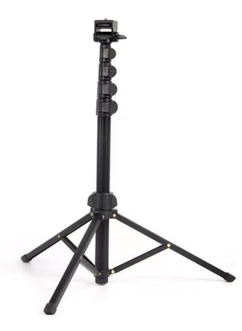 Jmary MT39 61inch Aluminum Extendable Cell Phone Tripod Stand with Selfie Stick Tripod and Phone Clip - Image 5