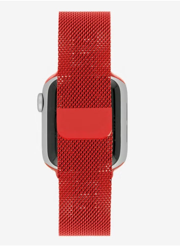 ELTRAZONE - Apple Milanese Watchband for 42mm, 44mm, 45mm, 49mm – Premium Stainless Steel Mesh Strap, Adjustable Magnetic Closure, Elegant & Durable Design for Apple Watch - Image 1