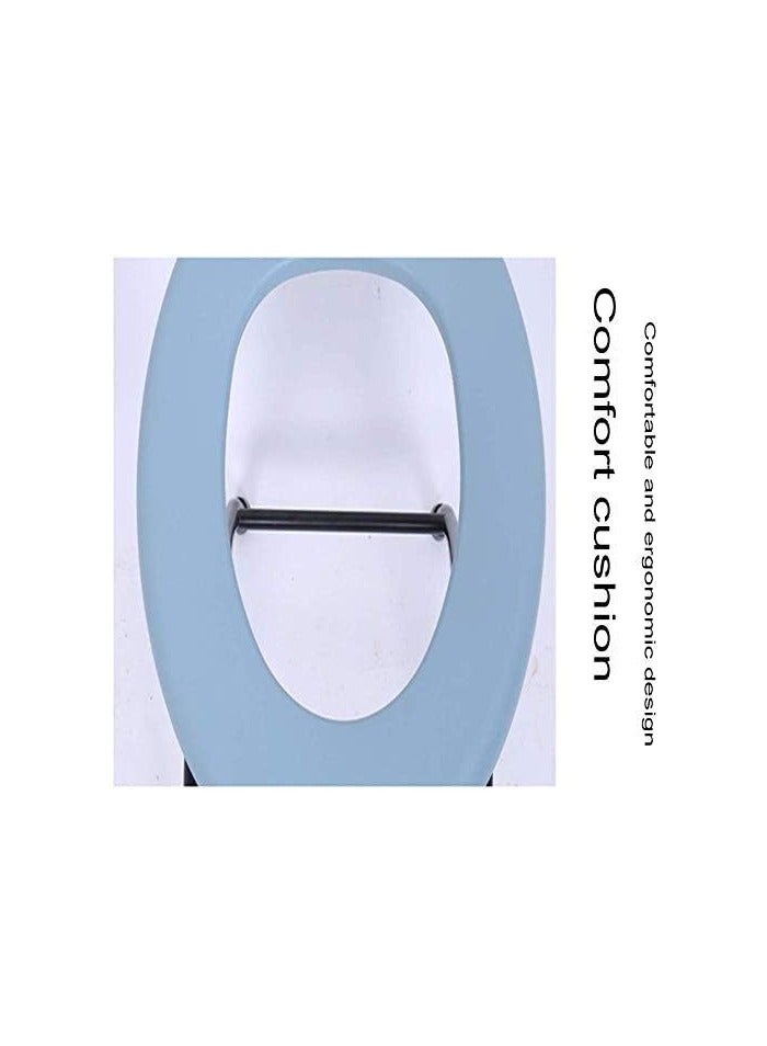 سمارت هوم كرسي المرحاض، مقعد المرحاض، رف المرحاض المحمول والقابل للطي، كرسي حمام مريح ومحمول لكبار السن والأشخاص ذوي الإعاقة - Image 5