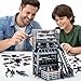 ELEFOCUS WW2 Military Base Building Blocks Set with Army Weapons Pack SWAT Gear MinigunsWitch 6 Soldier Figures - Image 4