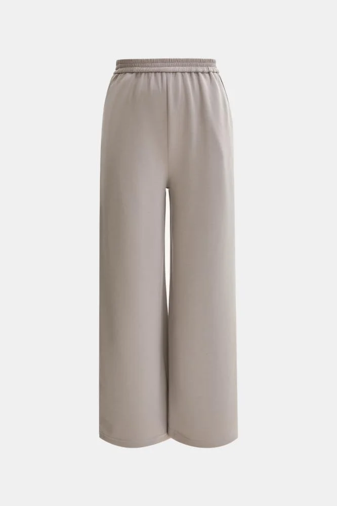 Tenda Wide-Leg Trousers Grey
