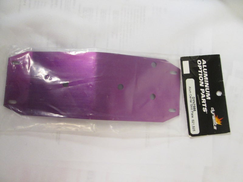 Dynamite Aluminum Option Parts Center Skid Plate DYN7466 - Image 4