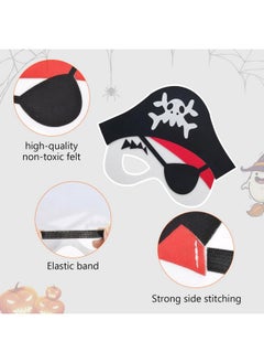 Oziral 13 Packs Felt Masks, Halloween Theme Masks, Kids Costume Masks, Halloween Role-Playing Masks  - Image 4