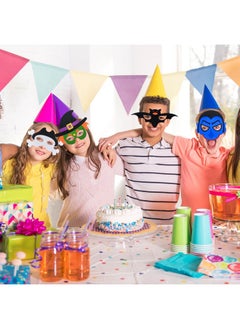 Oziral 13 Packs Felt Masks, Halloween Theme Masks, Kids Costume Masks, Halloween Role-Playing Masks  - Image 2