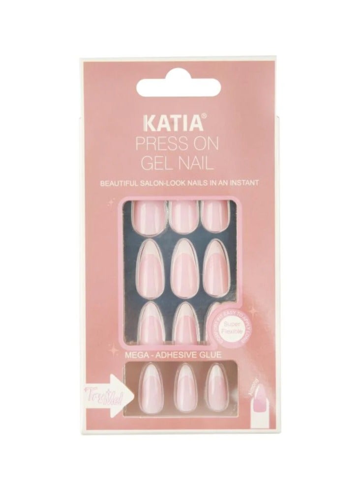 كاتيا طقم أظافر صناعية مع مبرد من 24 قطعة K104