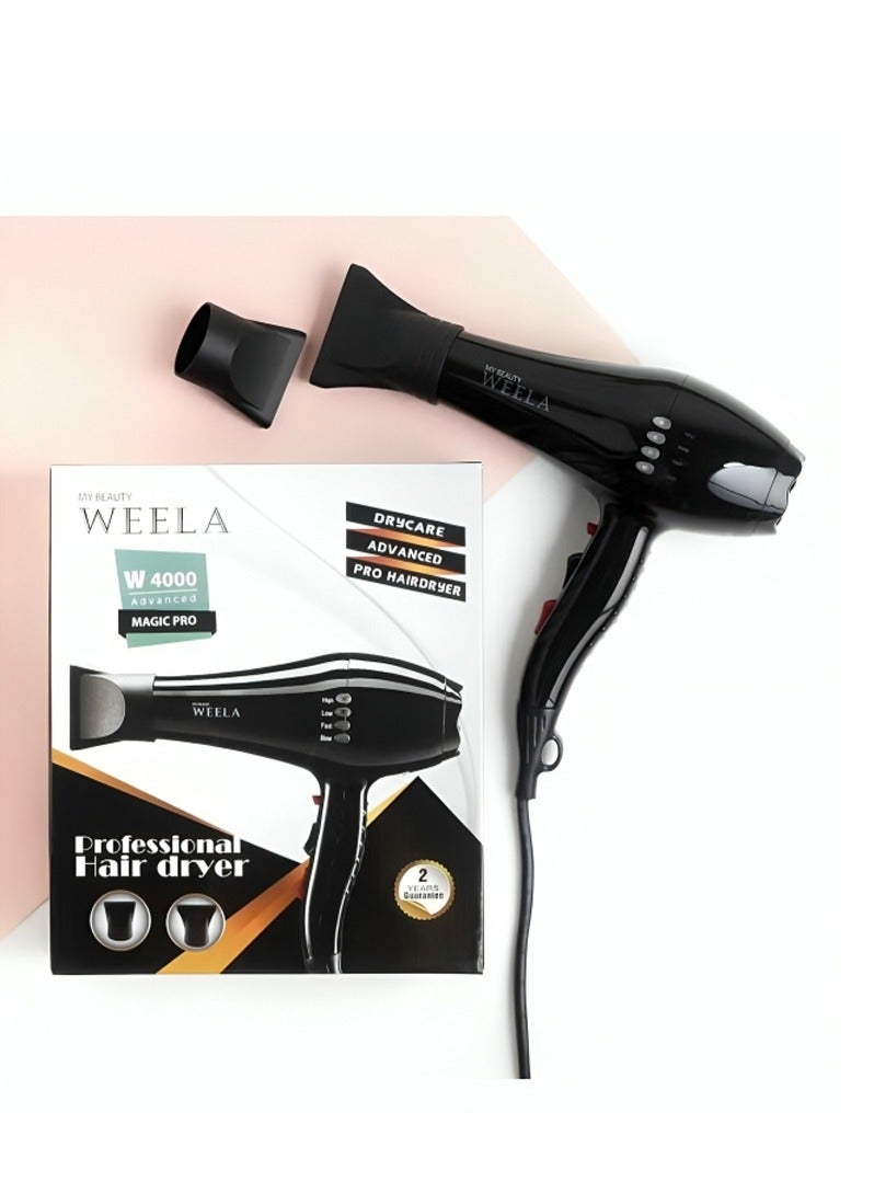 weela Advanced Pro Hair Dryer No W4000 - Image 1
