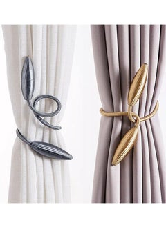 Curtain Holder With Flexible Metal Cord That can Be Shaped - Random color