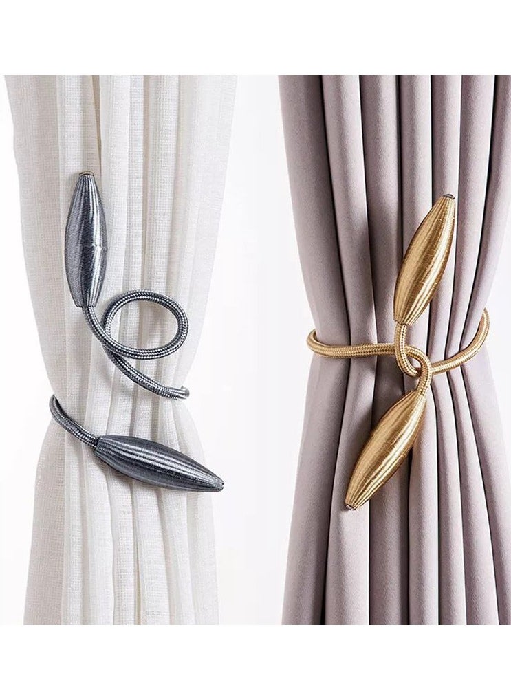 Generic - Curtain Holder With Flexible Metal Cord That can Be Shaped - Random color - Image 1