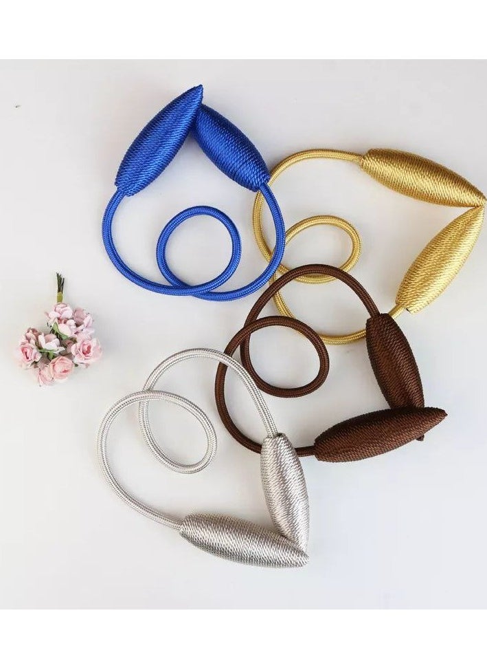 Generic - Curtain Holder With Flexible Metal Cord That can Be Shaped - Random color - Image 1