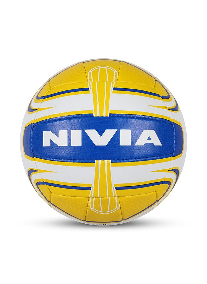 Nivia VB-474 Super Synthetic Volleyball | Size : 4 | 18 Panel | Training | Outdoor Sport | Excellent Resistance  - Image 1