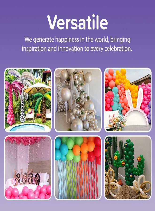 سيمبرتكس بالونات شمبانيا دائرية عاكسة من سيمبرتكس، 5 بوصات، 50 قطعة - بالونات لاتكس لامعة لتزيين حفلات أعياد الميلاد، وحفلات الزفاف، وحفلات التخرج، وحفلات استقبال المولود، والذكرى السنوية، وحفلات توديع العزوبية، والاحتفالات. - Image 3