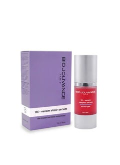 Tri Venom Elixir Serum 1oz / 30ml - Wrinkle Minimizer | Tighten Large Pores | Instant Lifting | Hydrating | Anti-Aging | Daily Facial Skin Care Treatment Regimen | Made in France