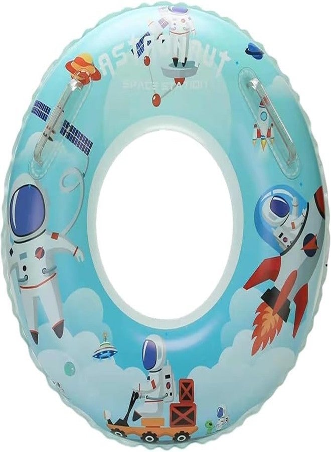 SGABANI Swimming Ring for Kids, Transparent Floating Suitable for 4-9 Years Kids Summer Kids Water Raft Floating Funny Toy (80 CM) - Image 1