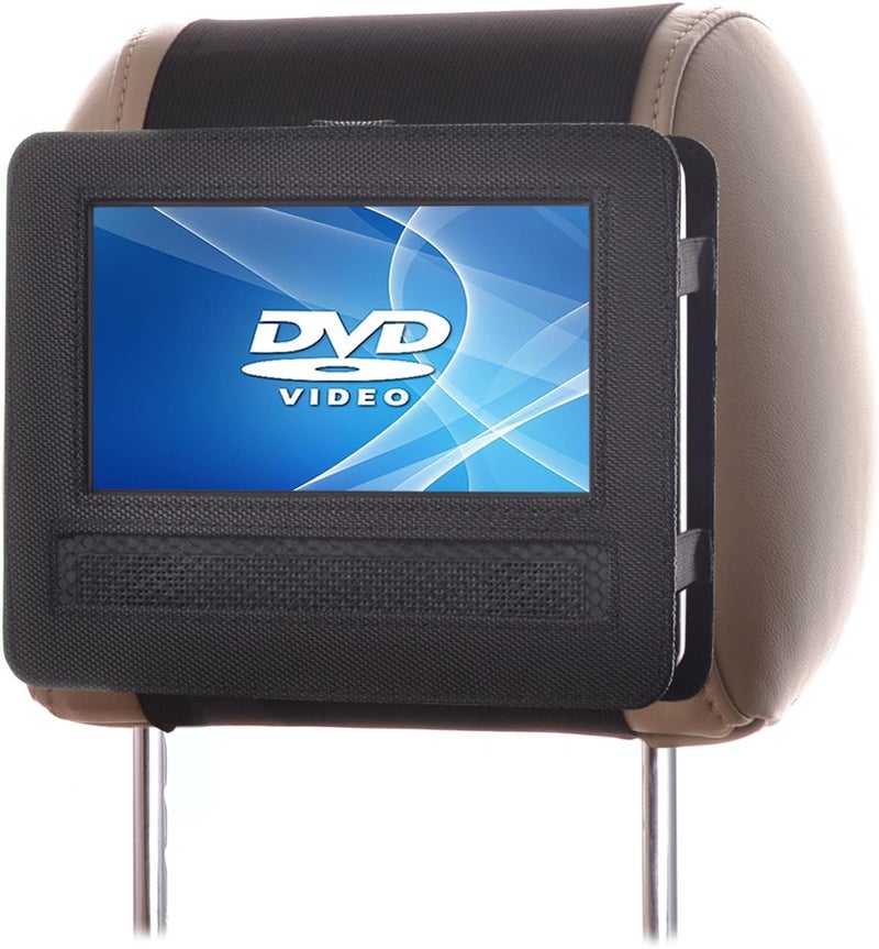 TFY Car Headrest Mount for Swivel  Flip Style Portable DVD Player7 Inch - Image 1
