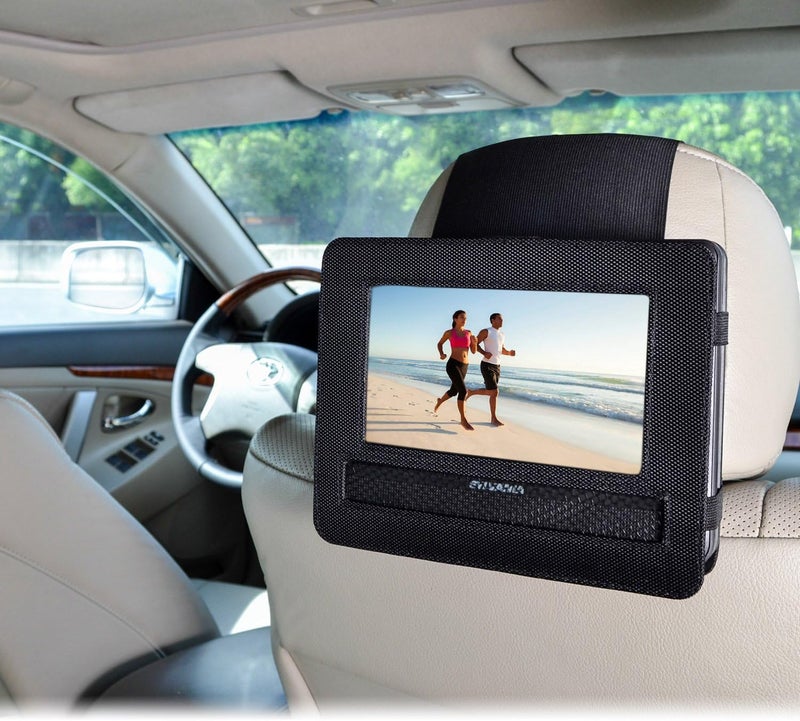 TFY Car Headrest Mount for Swivel  Flip Style Portable DVD Player7 Inch - Image 2