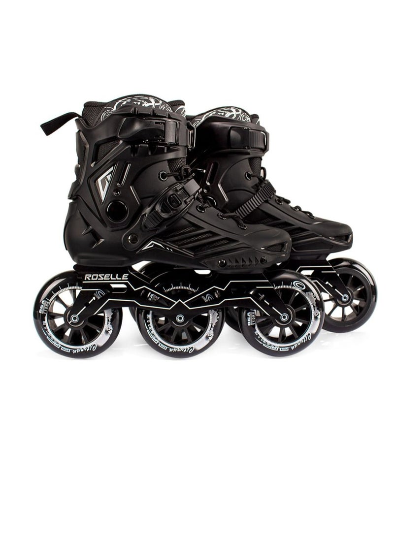 OVERS PRO Inline Skates for Men Women and Youth with High Speed 3Wheels 110mm 85A - Image 2