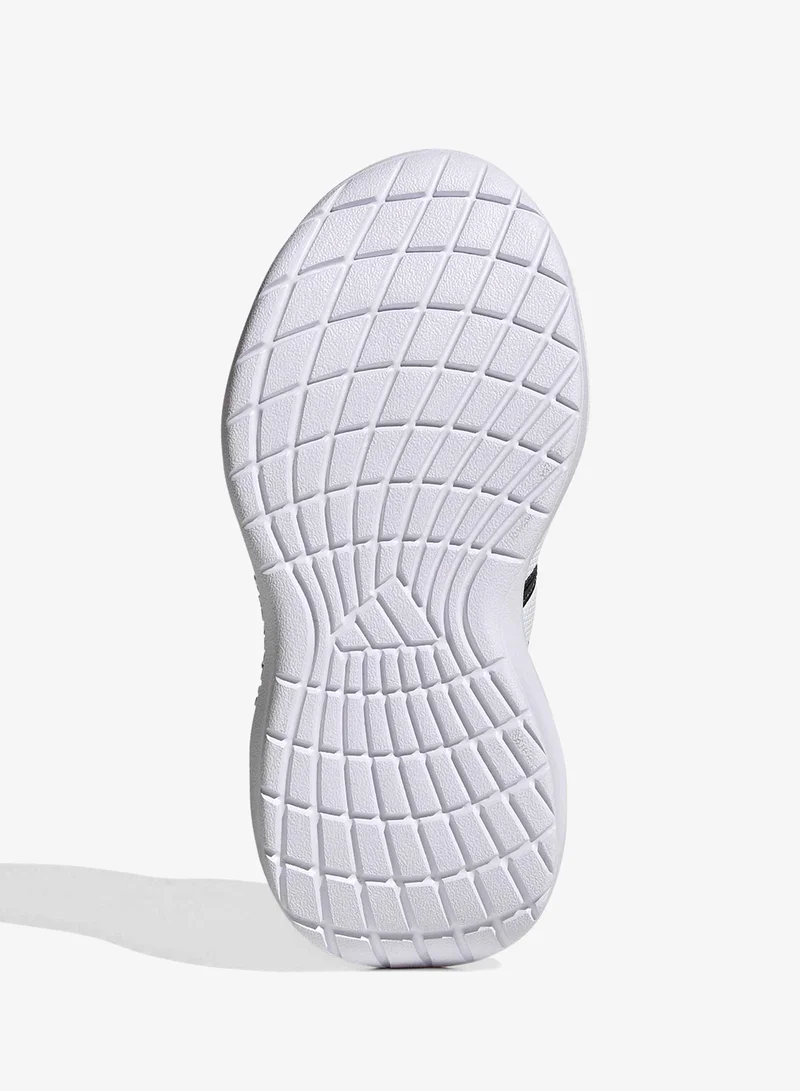 Adidas Core Black/Cloud White/Lucid Ray Blue Kids Lightorama Runner Shoes  | Best Price UAE