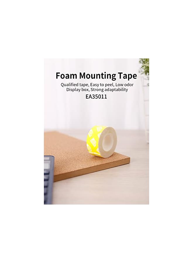 Deli Mounting Double Sided Tape, 1.5 Meter Length X 25 Mm Width - Image 4