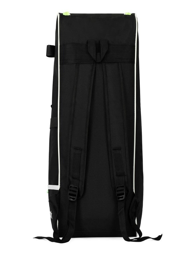 ADMARK Match Cricket Batting Backpack, Duffle Full Size, Black for Junior Large Professional Cricket Kit Bag-Sports with (Double Bat) Pocket & Padded Back (Medium Size) - Image 4